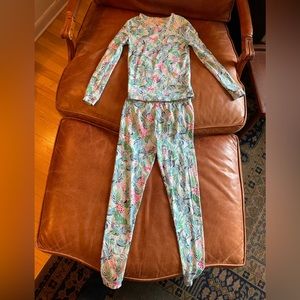 Girls’ Lilly Pulitzer Jammie set, size 10 but I’d say fits more like a kids’ 8.